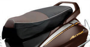 SEAT COVER - BLACK & BROWN