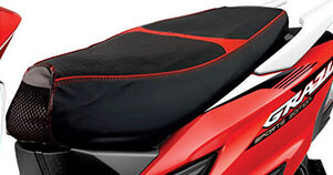 SEAT COVER - RED BLACK