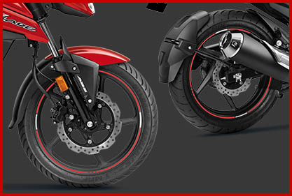 DUAL PETAL DISC BRAKES WITH ABS