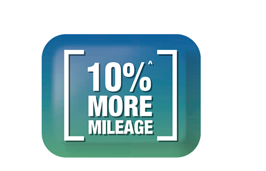 10%^ More Mileage